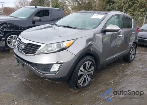 2012 Kia Sportage Ex из США, поврежденный, VIN KNDPC3A29C7340153